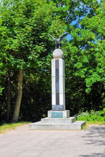 Jastrzębia Góra - pomnik na pamiątkę powrotu króla Zygmunta III ze Szwecji - znajduje się u wejścia do Lisiego Jaru przy ul. Rozewskiej